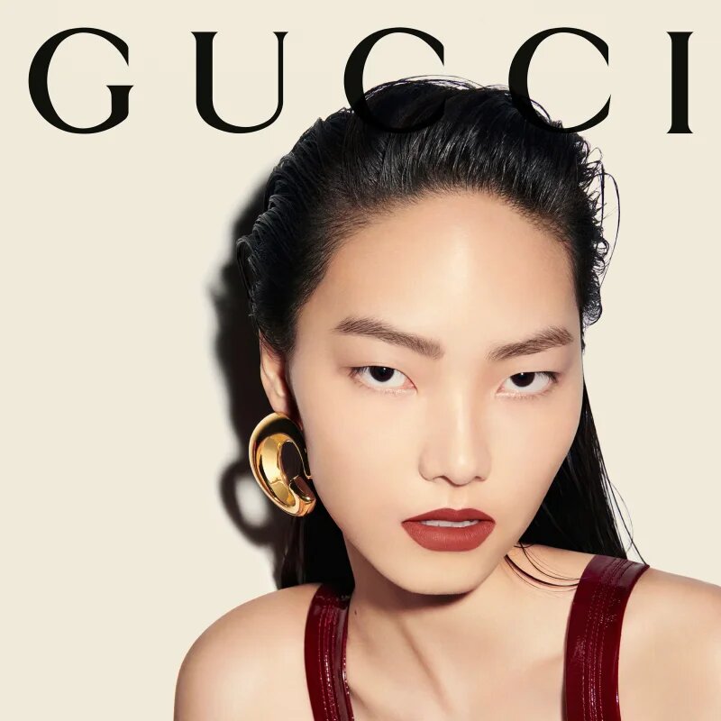 Gucci Beauty Rouge à Lèvres Matte Lipstick matirajoča šminka odtenek 502 Eadie Scarlet 3.5 g