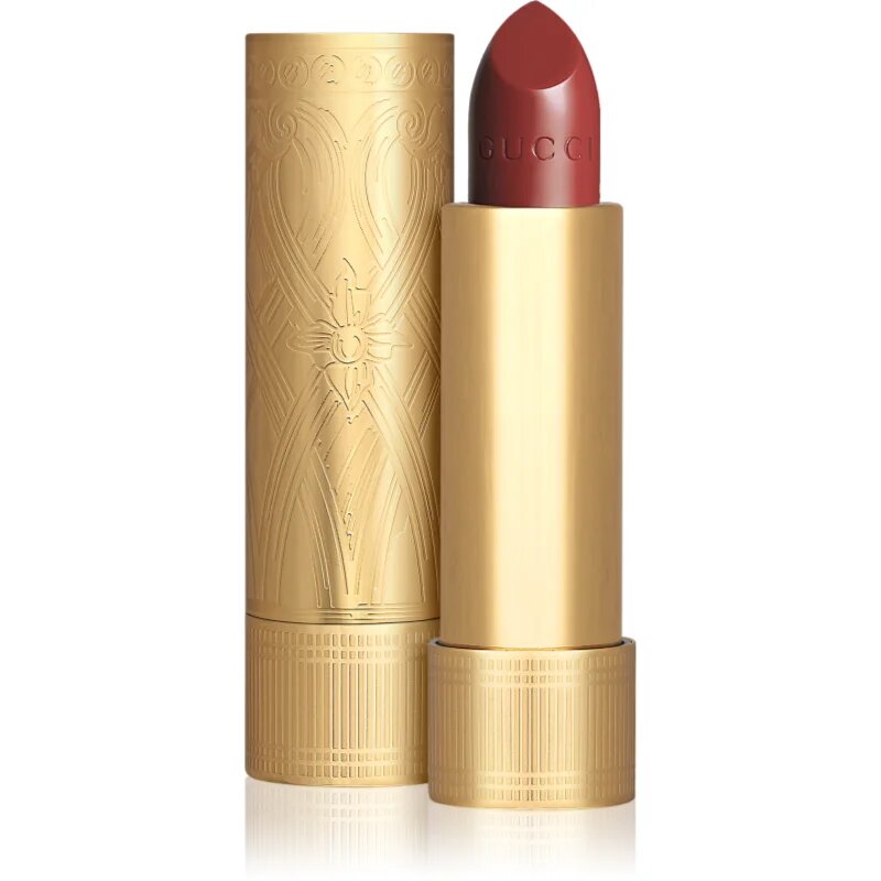 Gucci Beauty Rouge à Lèvres Satin Lipstick satenasta šminka odtenek 203 Mildred Rosewood 3.5 g