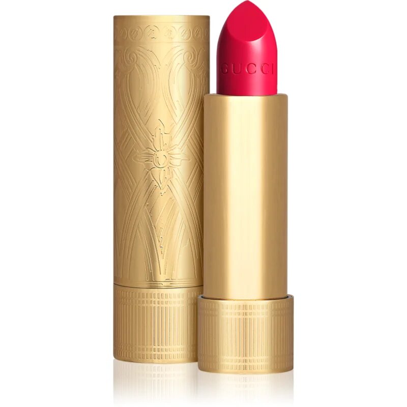 Gucci Beauty Rouge à Lèvres Satin Lipstick satenasta šminka odtenek 401 Three Wise Girls Pink 3.5 g