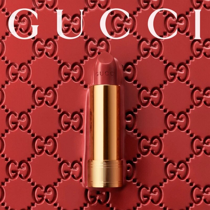 Gucci Beauty Rouge à Lèvres Voile šminka z bleščečim finišem odtenek 208 They Met In Argentina 3.5 g