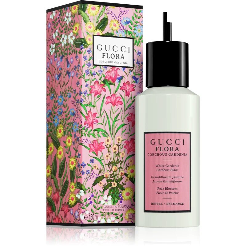 Gucci Flora Gorgeous Gardenia parfumska voda polnilna za ženske Refill 150 ml
