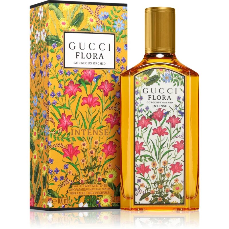 Gucci Flora Gorgeous Orchid Intense parfumska voda intense polnilna za ženske 100 ml