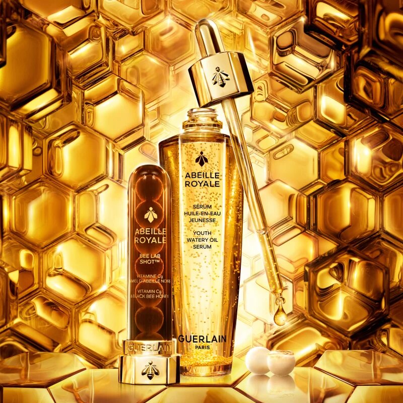 GUERLAIN Abeille Royale Bee Lab Shot & Youth Watery Oil Serum set za nego obraza