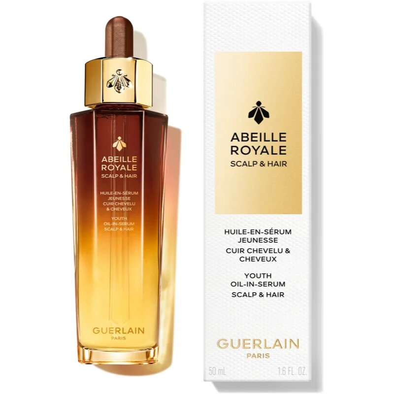 GUERLAIN Abeille Royale Scalp & Hair Youth Oil-In-Serum pomlajevalni serum za lase in lasišče 50 ml