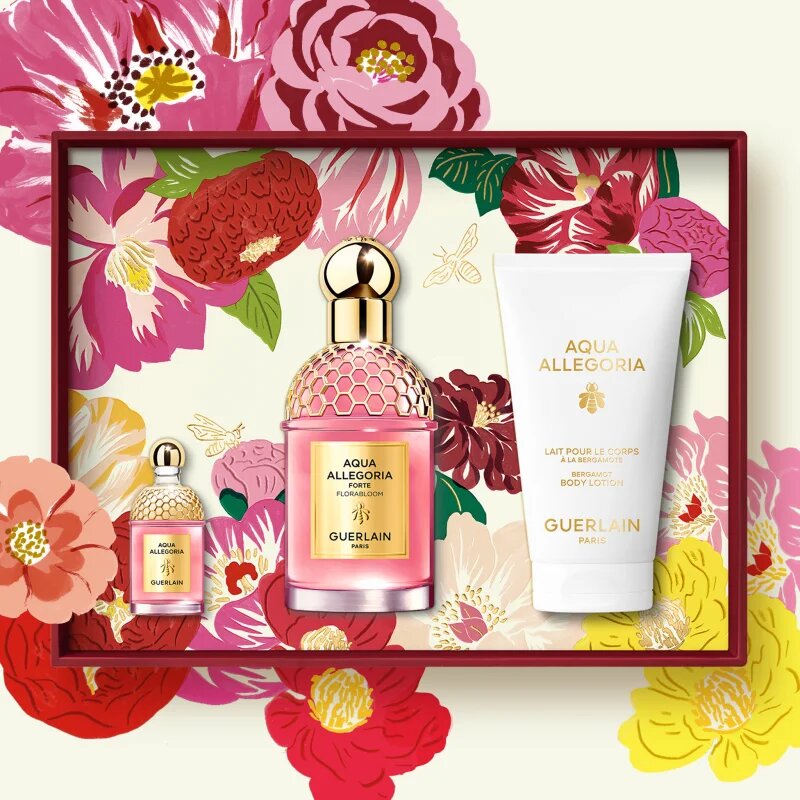 GUERLAIN Aqua Allegoria Florabloom Forte darilni set omejena izdaja za ženske