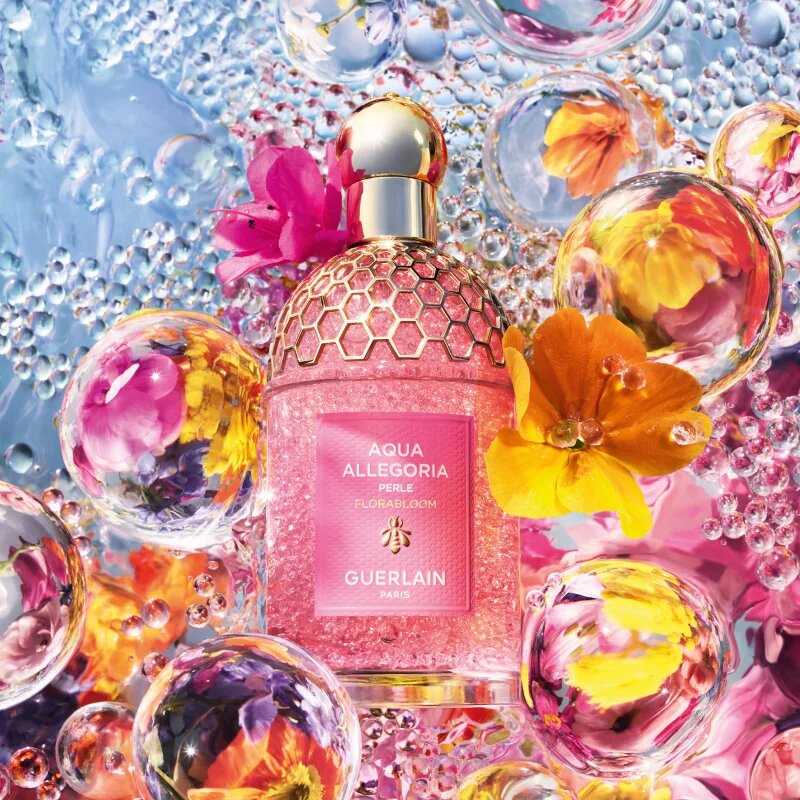 GUERLAIN Aqua Allegoria Perle Florabloom parfumska voda z mikro kroglicami za ženske 125 ml