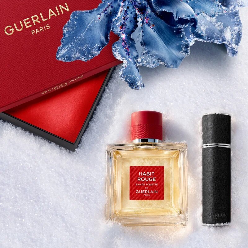 GUERLAIN Habit Rouge darilni set omejena izdaja za moške 1 kos