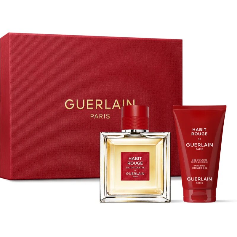 GUERLAIN Habit Rouge darilni set za moške