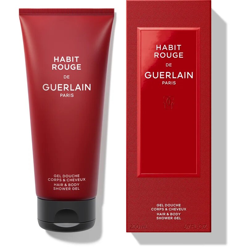 GUERLAIN Habit Rouge gel za prhanje za moške 200 ml