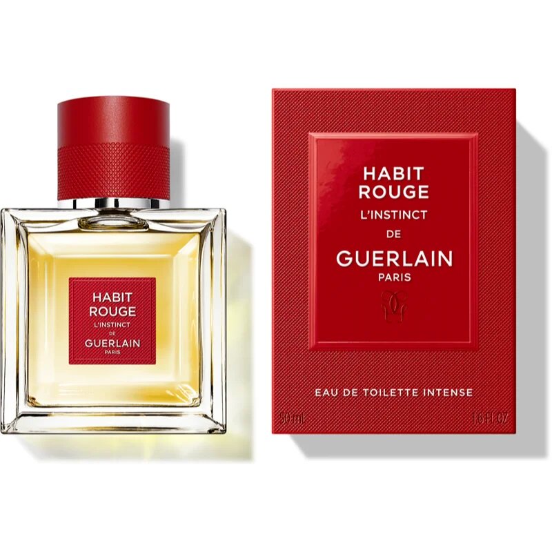 GUERLAIN Habit Rouge L'Instinct Intense toaletna voda za moške 50 ml