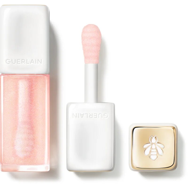 GUERLAIN KissKiss Bee Glow Plump sijaj za ustnice za večji volumen odtenek 100 Warm Glow 9.5 ml