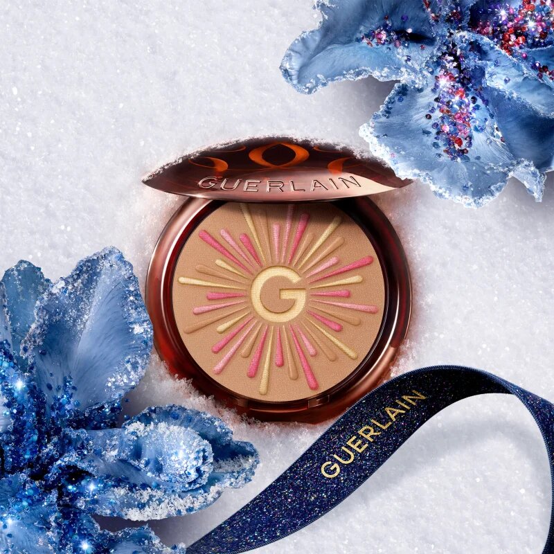 GUERLAIN La Collection X Germanier Terracotta posvetlitveni bronz puder omejena izdaja Bouquet Final 8.5 g
