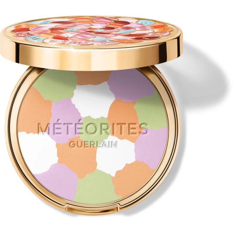 GUERLAIN Météorites Compact Mattifying Powder kompaktni puder odtenek 02 Cool Rosé 8.5 g