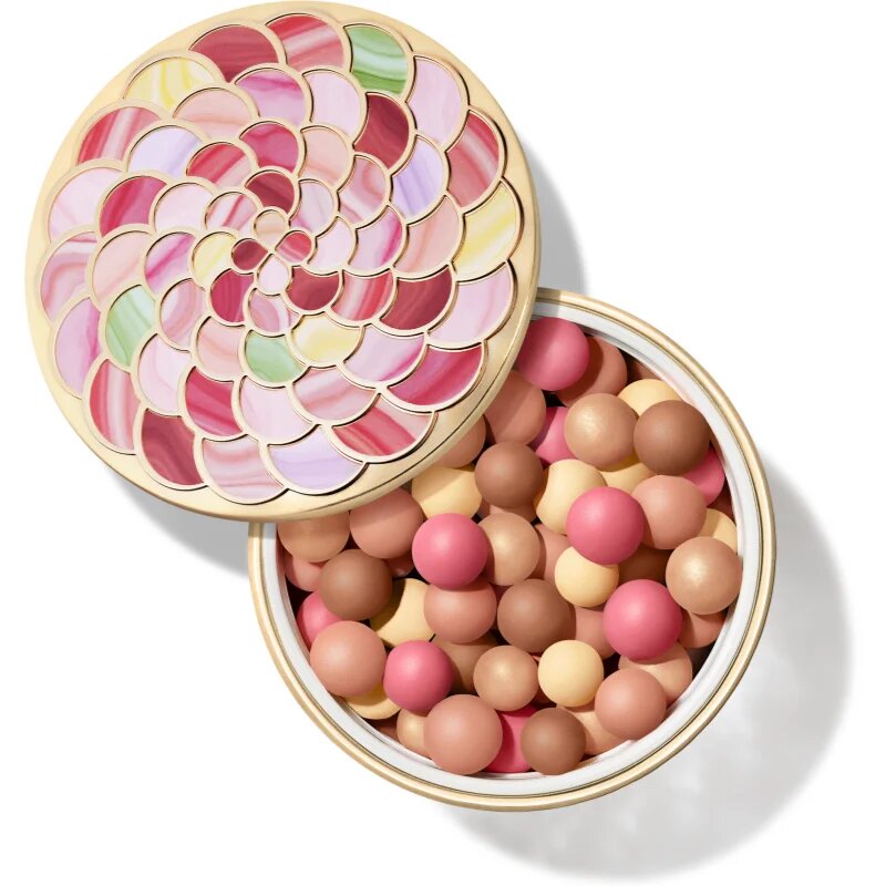 GUERLAIN Météorites Light Revealing Pearls of Powder tonirani biseri za obraz odtenek 04 Amber / Ambre 20 g