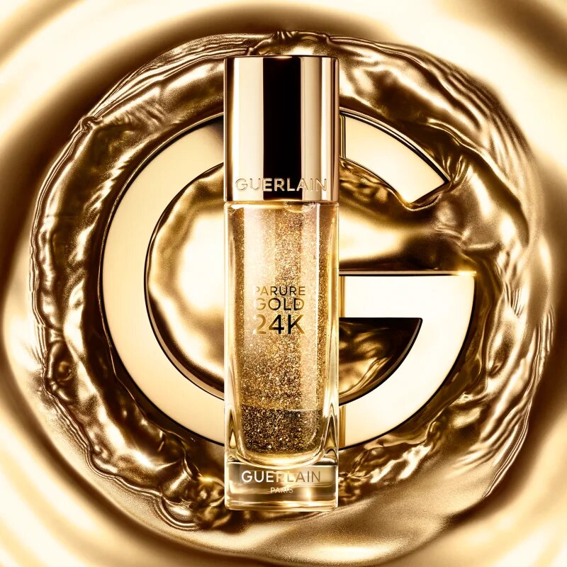 GUERLAIN Parure Gold 24K posvetlitvena podlaga za ličila (primer) z 24-karatnim zlatom Gold 35 ml