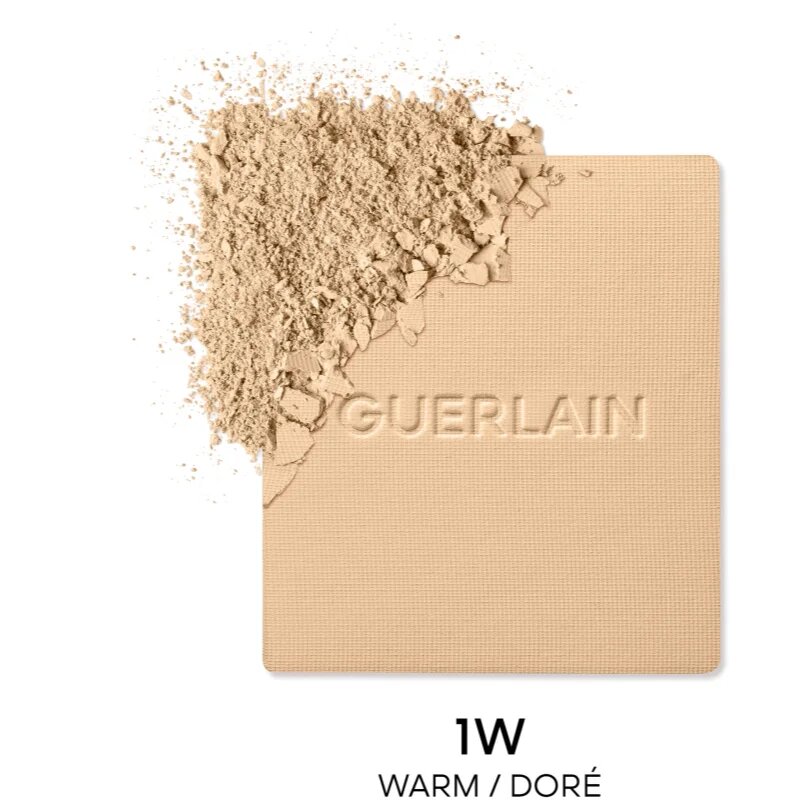 GUERLAIN Parure Gold Skin Control kompaktni matirajoči puder nadomestno polnilo odtenek 1W Warm 87 g