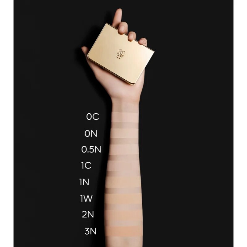 GUERLAIN Parure Gold Skin Control kompaktni matirajoči puder nadomestno polnilo odtenek 1W Warm 87 g