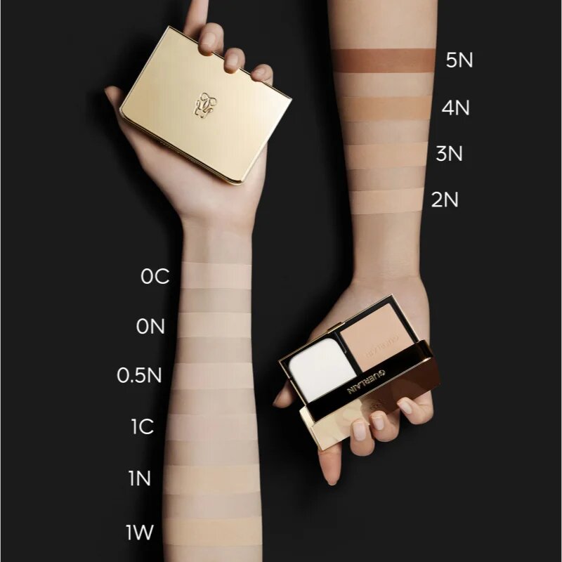 GUERLAIN Parure Gold Skin Control kompaktni matirajoči puder odtenek 2N Neutral 87 g