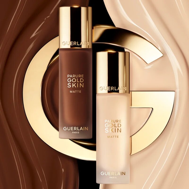 GUERLAIN Parure Gold Skin Matte Foundation dolgoobstojni matirajoči tekoči puder SPF 15 odtenek 0W 35 ml