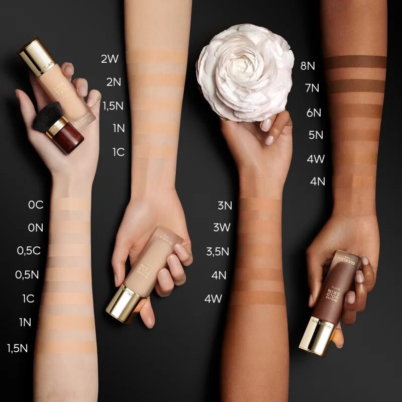 GUERLAIN Parure Gold Skin Matte Foundation dolgoobstojni matirajoči tekoči puder SPF 15 odtenek 7N 35 ml