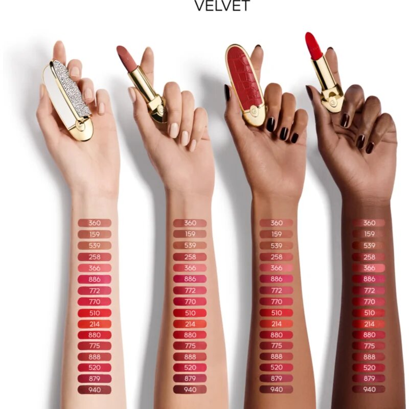 GUERLAIN Rouge G razkošna šminka nadomestno polnilo odtenek 360 Le Beige Nu Velvet 3.5 g