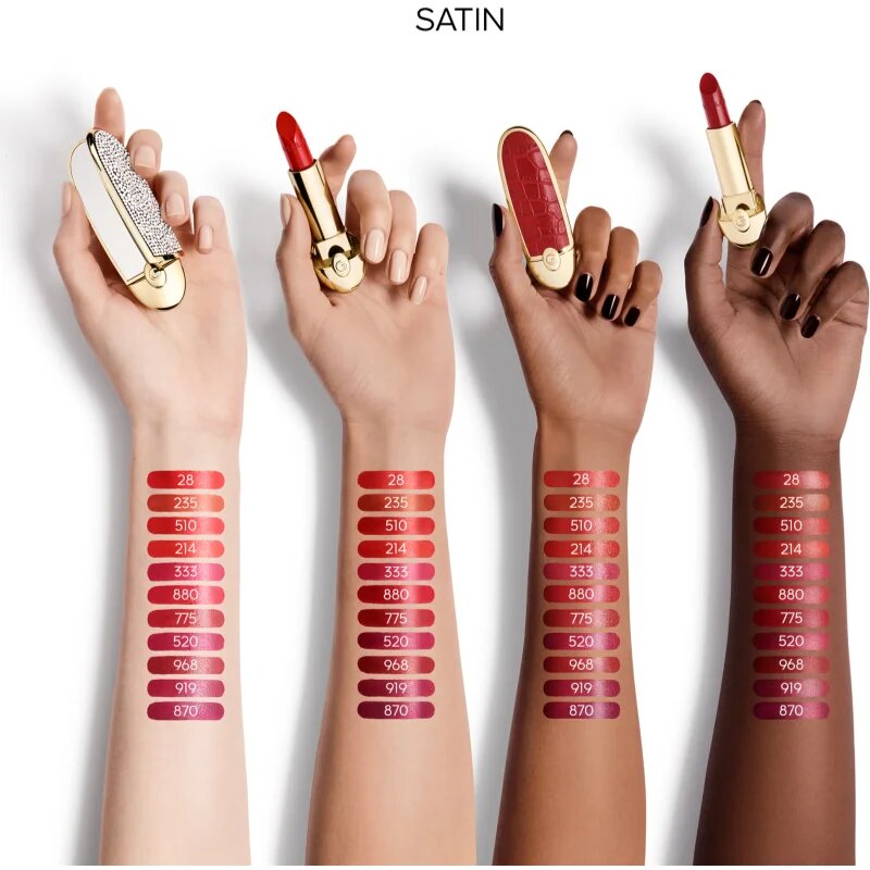 GUERLAIN Rouge G razkošna šminka nadomestno polnilo odtenek 919 Rouge Classis Satin 3.5 g