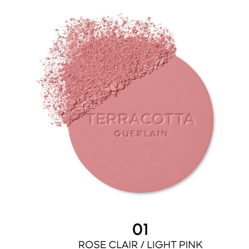 GUERLAIN Terracotta Blush Rdečilo za posvetlitev odtenek 01 Light Pink 5 g