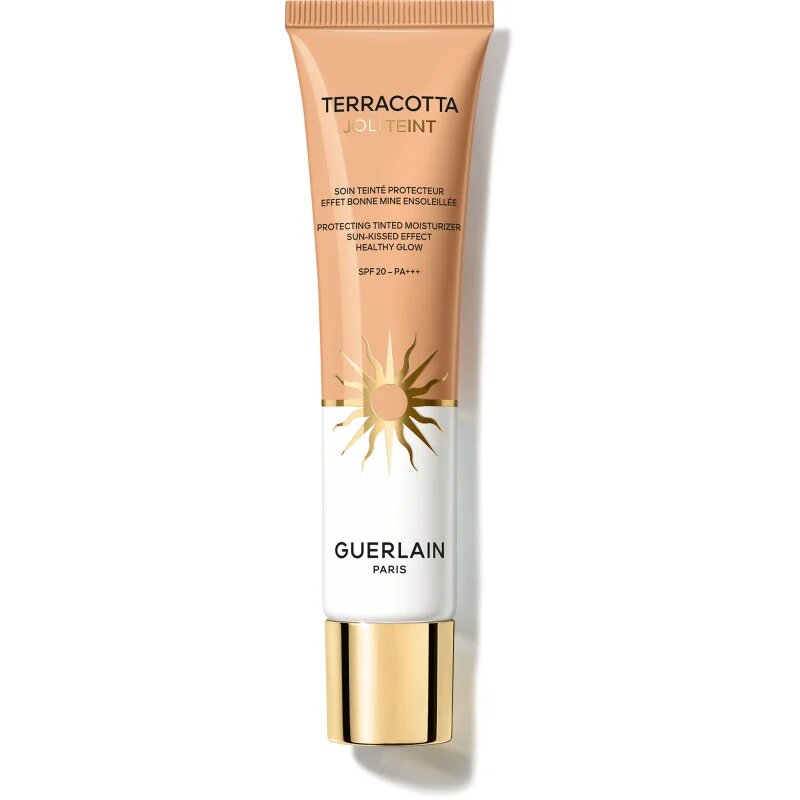 GUERLAIN Terracotta Joli Teint Protecting Tinted Moisturizer posvetlitveni tekoči puder za naraven videz SPF 20 odtenek 20 Golden 30 ml