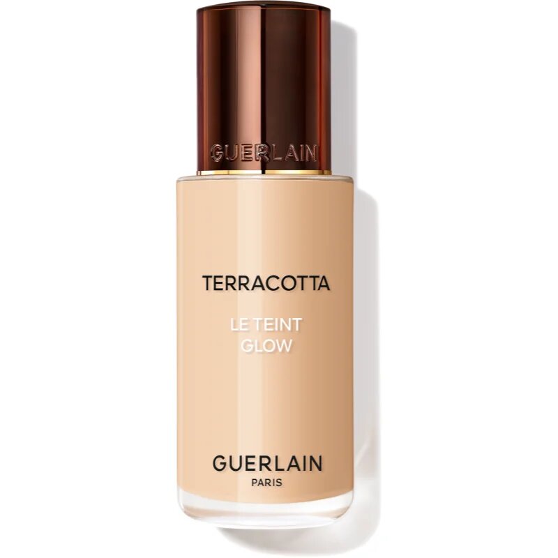 GUERLAIN Terracotta Le Teint Glow tekoči puder z učinkom osvetljevanja za naraven videz odtenek 1W Warm 35 ml