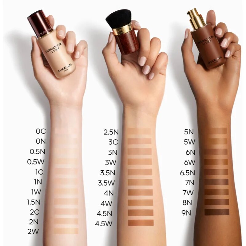 GUERLAIN Terracotta Le Teint tekoči puder za naraven videz odtenek 35N Neutral 35 ml