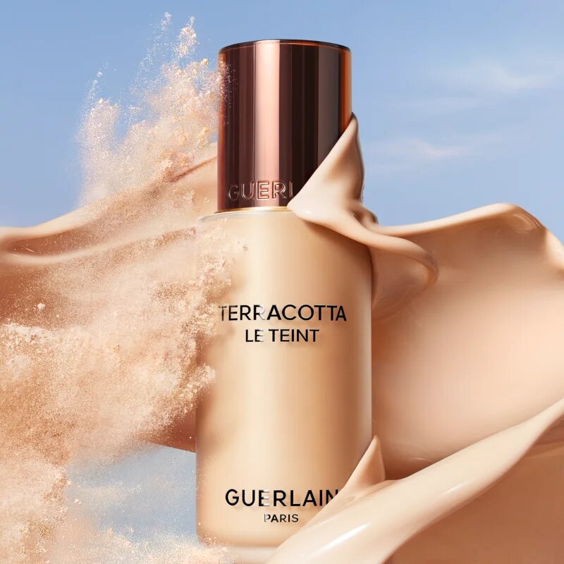 GUERLAIN Terracotta Le Teint tekoči puder za naraven videz odtenek 35N Neutral 35 ml
