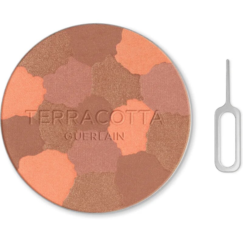 GUERLAIN Terracotta Light posvetlitveni bronz puder nadomestno polnilo odtenek 05 Deep Warm 10 g
