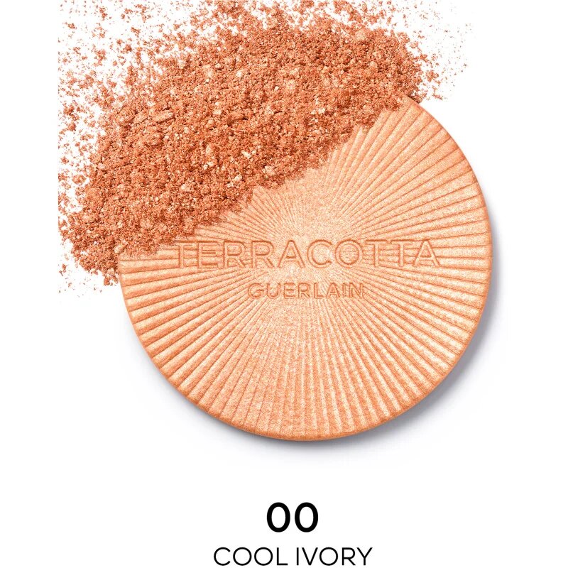 GUERLAIN Terracotta Luminizer posvetlitveni bronz puder odtenek 00 Cool Ivory 7 g