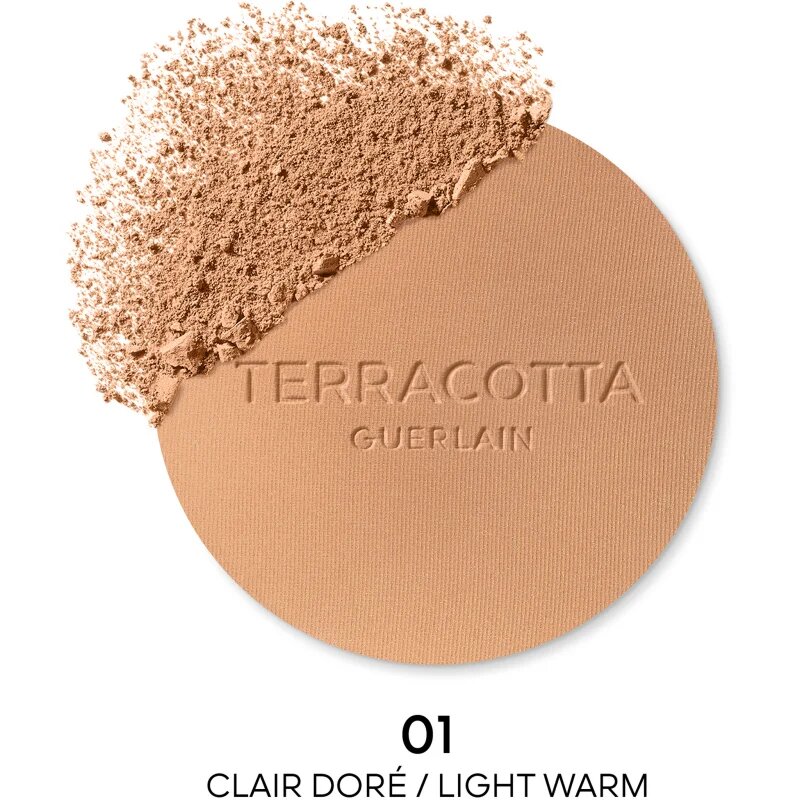 GUERLAIN Terracotta Original bronz puder nadomestno polnilo odtenek 01 Light Warm 8.5 g