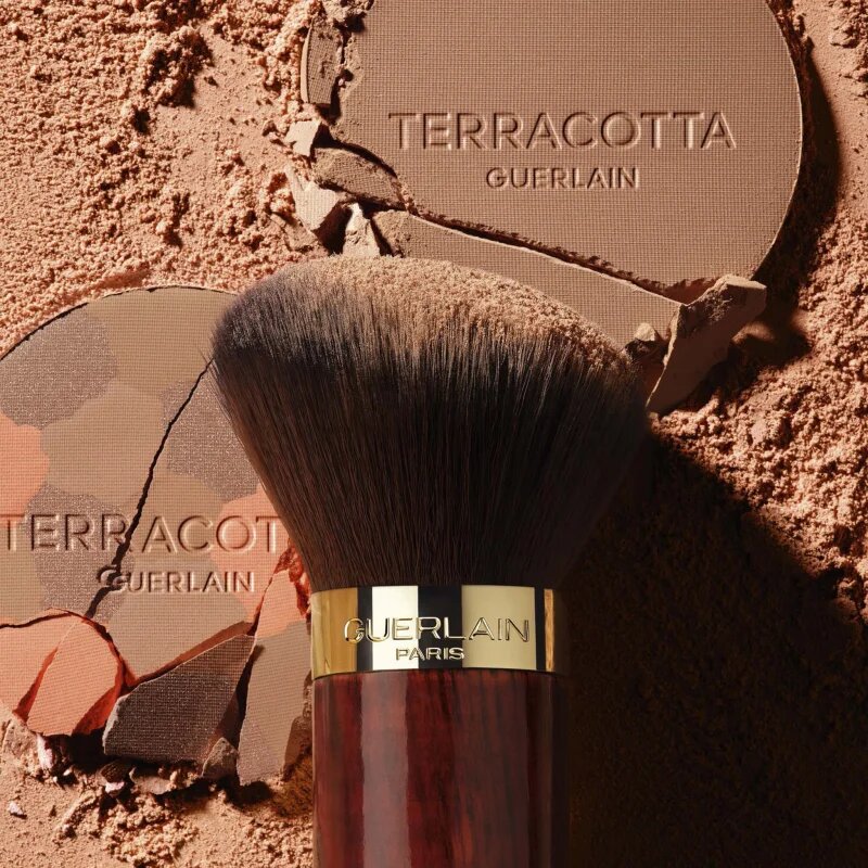 GUERLAIN Terracotta Original bronz puder polnilni odtenek 02 Medium Cool 85 g