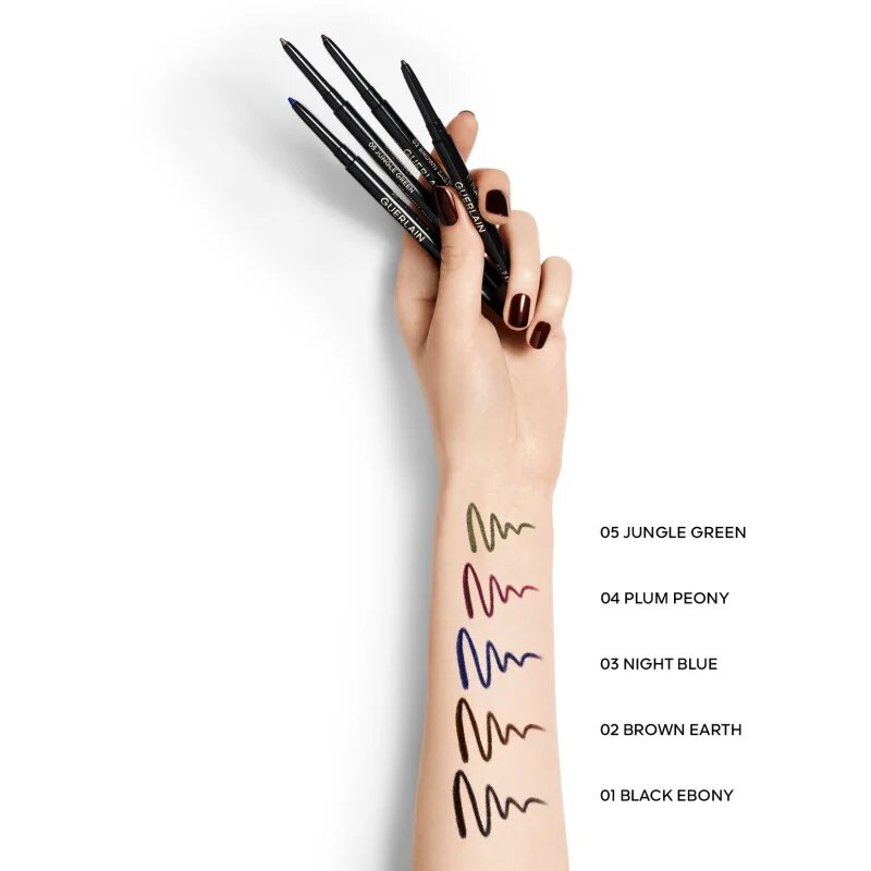 GUERLAIN The Eye Pencil dolgoobstojni svinčnik za oči vodoodporna odtenek 05 Jungle Green 035 g