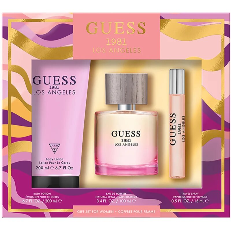 Guess 1981 Los Angeles darilni set za ženske