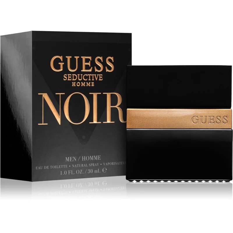 Guess Seductive Homme Noir toaletna voda za moške 30 ml