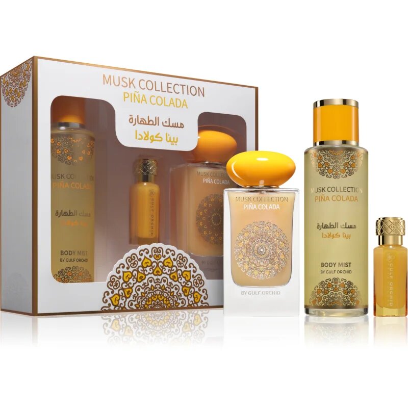 Gulf Orchid Musk Collection Piña Colada darilni set uniseks