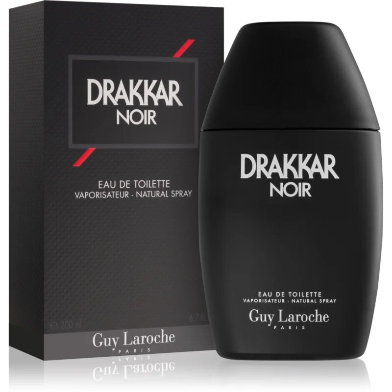 Guy Laroche Drakkar Noir toaletna voda za moške 200 ml