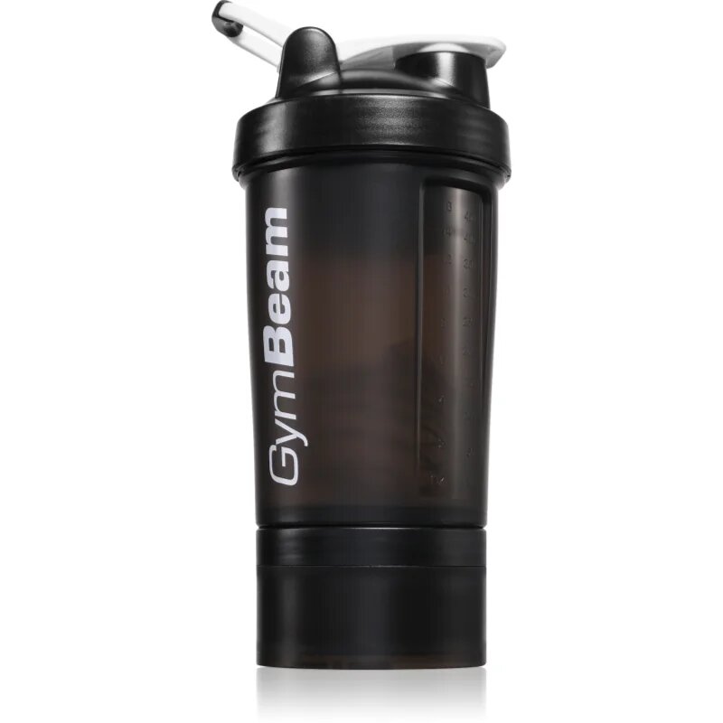 GymBeam Blend Bottle športni shaker + rezervoar barva Black White 1 kos