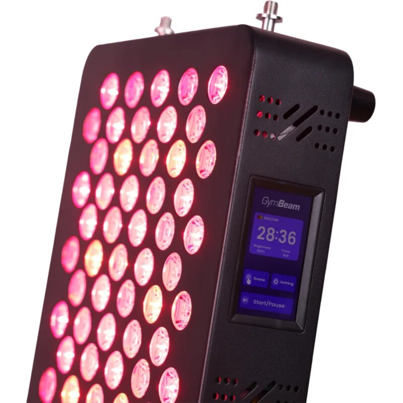 GymBeam Red Light Therapy Panel infrardeča terapevtska plošča za ohranjanje vitalnosti 1 kos