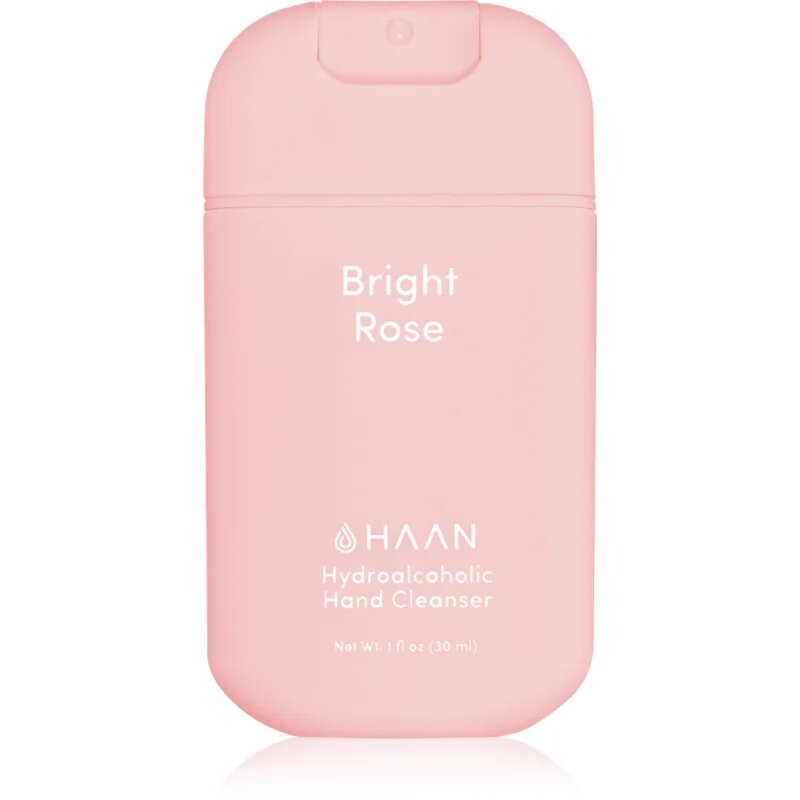 Haan Hand Cleanser Bright Rose čistilno pršilo za roke z antibakterijskim dodatkom 30 ml