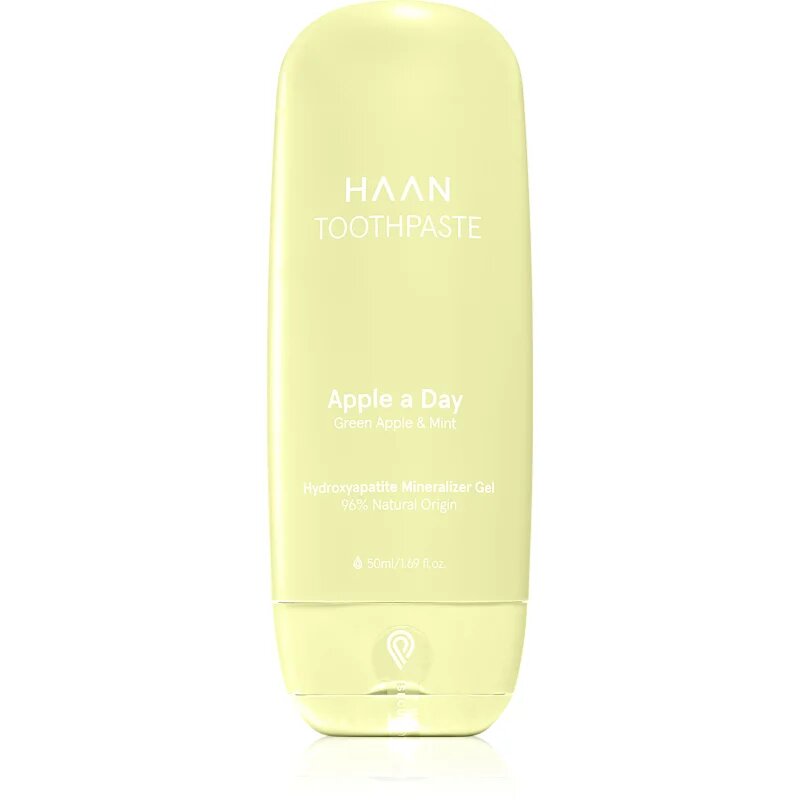 Haan Toothpaste Apple a Day zobna pasta brez fluorida polnilna 50 ml