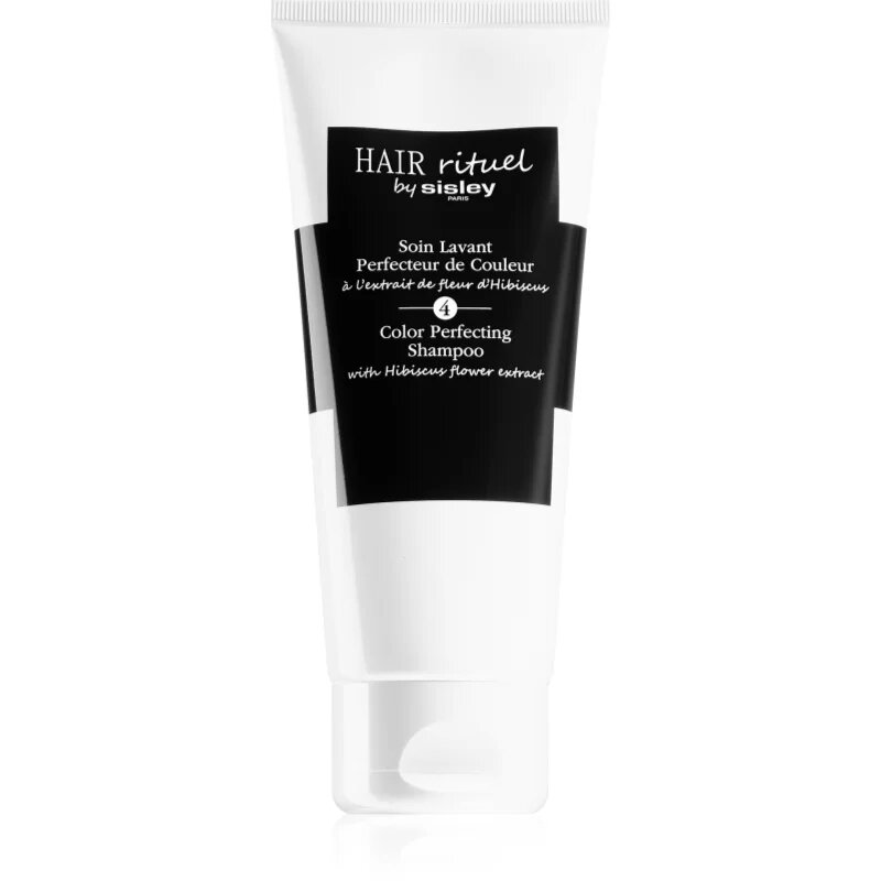 Hair Rituel by Sisley Color Perfecting Shampoo with Hibiscus Flower Extract šampon za barvane lase in lase s prameni 200 ml