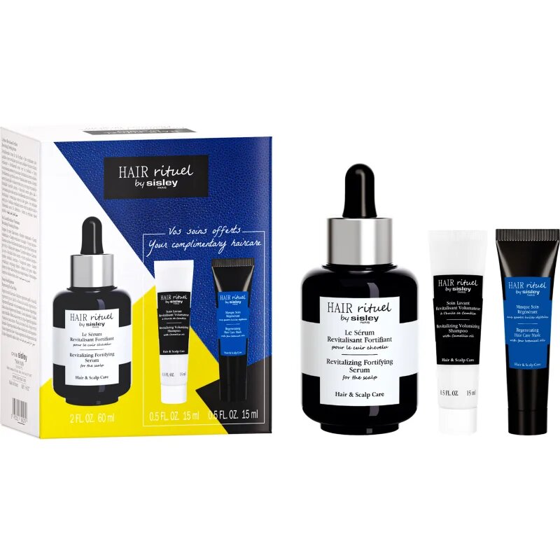 Hair Rituel by Sisley Le Serum set za lase in lasišče