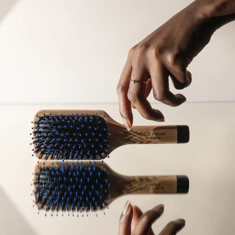 Hair Rituel by Sisley The Pocket Brush Radiance & Softness krtača za sijaj in mehkobo las 1 kos