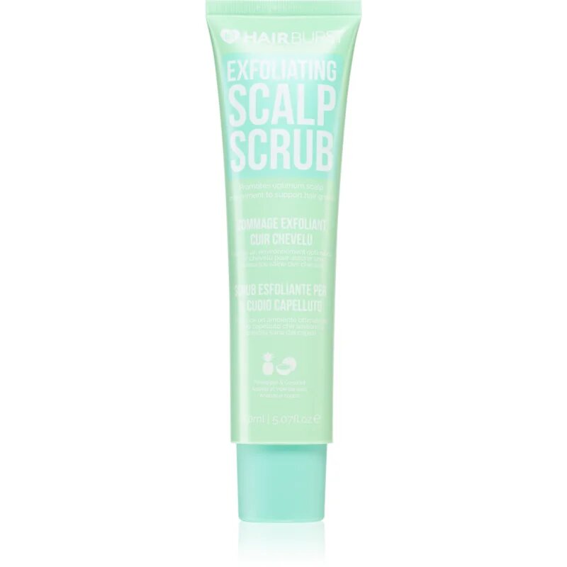 Hairburst Exfoliating Scalp Scrub piling za lase za pospeševanje rasti las 150 ml