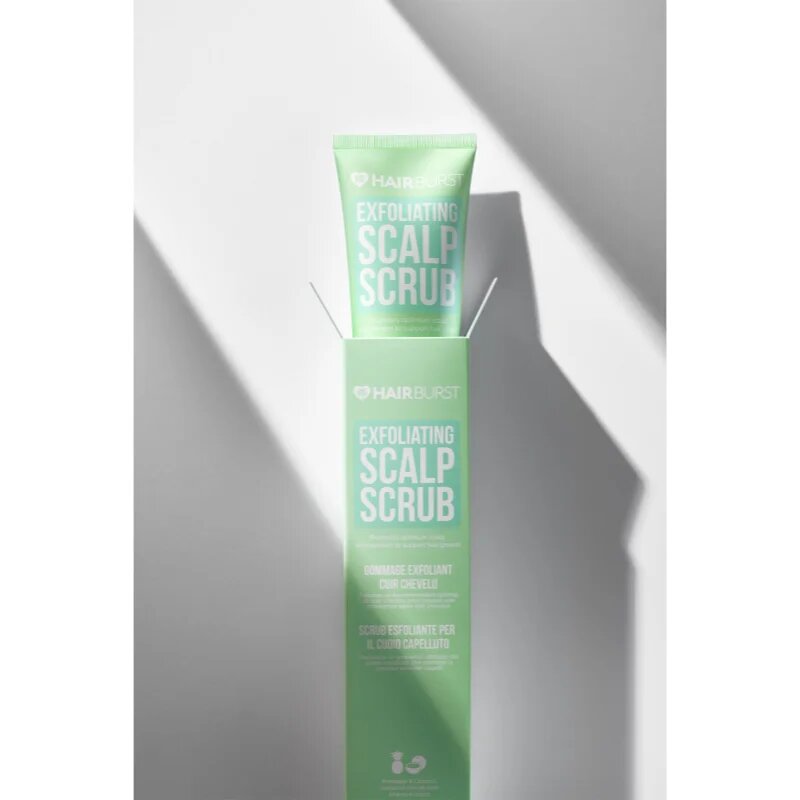 Hairburst Exfoliating Scalp Scrub piling za lase za pospeševanje rasti las 150 ml