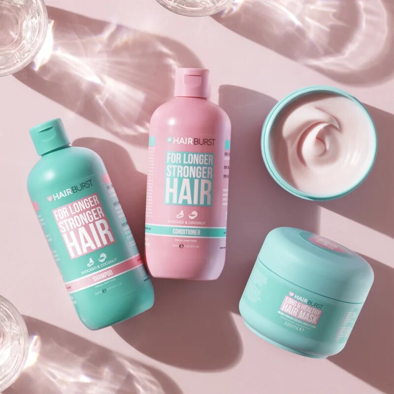 Hairburst Long & Healthy Hair Mask Mini hranilna in vlažilna maska za lase 30 ml